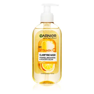 Garnier Skin Naturals Vitamin C rozjasňující čisticí gel na obličej 200 ml