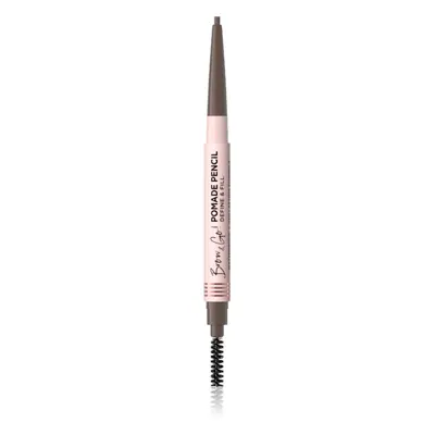 Eveline Cosmetics Brow & Go! voděodolná tužka na obočí s kartáčkem 2 v 1 odstín Taupe 4 g