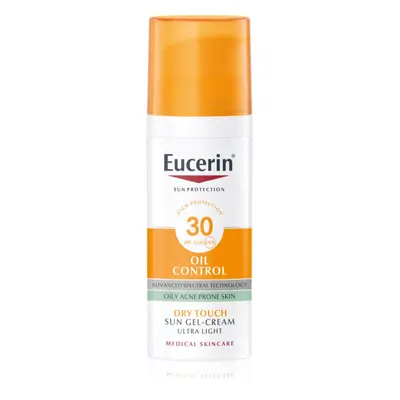 Eucerin Sun Oil Control ochranný krémový gel na obličej SPF 30 50 ml