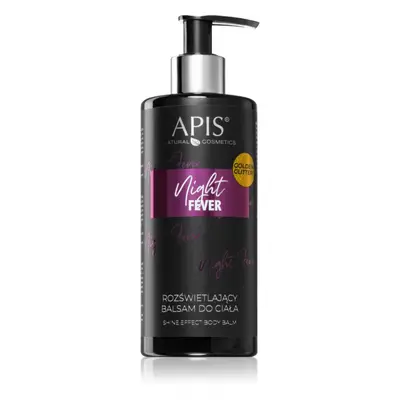 Apis Natural Cosmetics Night Fever rozjasňující tělové mléko 300 ml