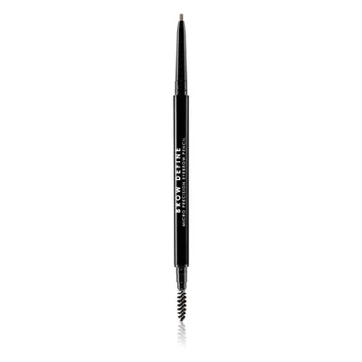 MUA Makeup Academy Brow Define precizní tužka na obočí s kartáčkem odstín Light Brown 0,3 g