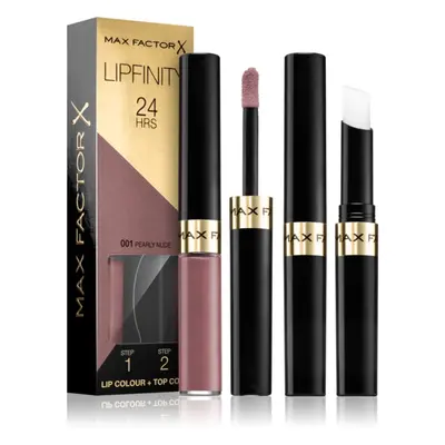 Max Factor Lipfinity Lip Colour dlouhotrvající rtěnka s balzámem odstín 001 Pearly Nude 4,2 g