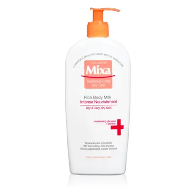 MIXA Intense Nourishment vyživující tělové mléko pro velmi suchou pokožku 400 ml