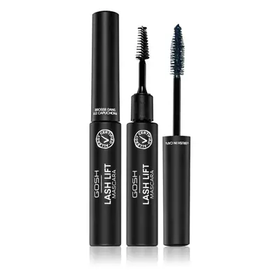 Gosh Lash Lift řasenka pro natočení a oddělení řas s kartáčkem 2 v 1 odstín 001 Extreme Black 6 