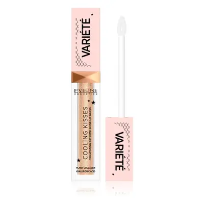 Eveline Cosmetics Variété Cooling Kisses hydratační lesk na rty s chladivým účinkem odstín 01 Ic