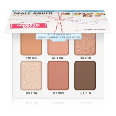 theBalm Male Order® Domestic Male paleta očních stínů 13,2 g