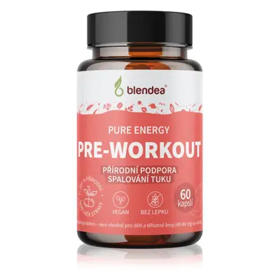 Blendea Pre-Workout kapsle pro podporu spalování tuků 60 cps