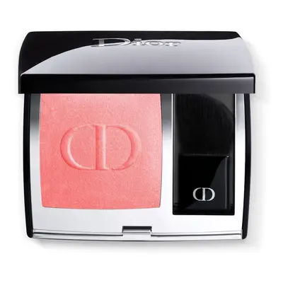 DIOR Rouge Blush kompaktní tvářenka se štětcem a zrcátkem odstín 028 Actrice (Satin) 6,7 g