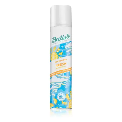 Batiste Fresh Breezy Citrus suchý šampon pro všechny typy vlasů mix barev 200 ml