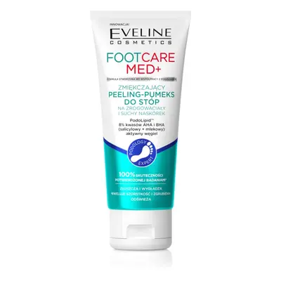 Eveline Cosmetics Foot Care Med jemný hydratační peeling na nohy 100 ml