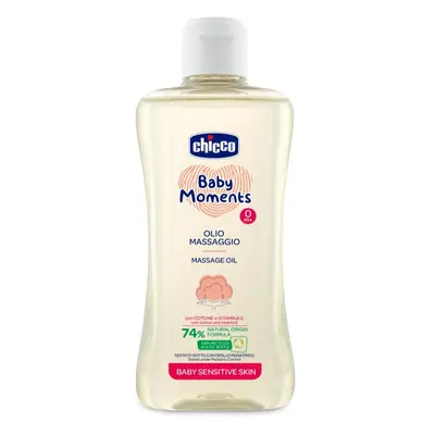 Chicco Baby Moments Sensitive masážní olej 200 ml