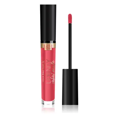 Max Factor Lipfinity Velvet Matte matná tekutá rtěnka odstín 025 Red Luxury 3,5 ml