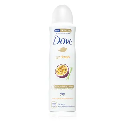 Dove Go Fresh Antiperspirant antiperspirant ve spreji Passion Fruit & Lemongrass 150 ml