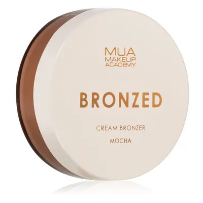 MUA Makeup Academy Bronzed krémový bronzer odstín Mocha 14 g