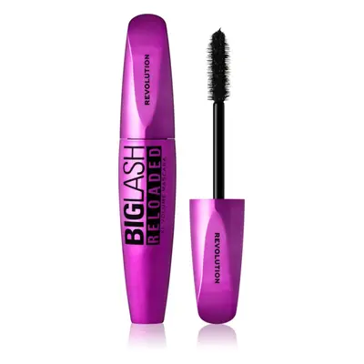 Makeup Revolution Big Lash Reloaded řasenka pro extra objem odstín Black 8 ml