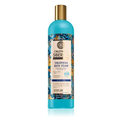 Natura Siberica Oblepikha (Sea-Buckthorn) revitalizační pěna do koupele 550 ml