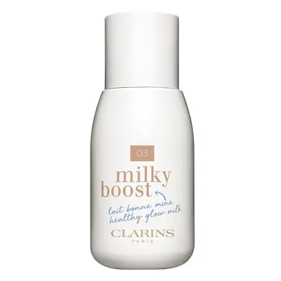 Clarins Milky Boost tónovací mléko pro sjednocení barevného tónu pleti odstín 03 Milky Cashew 50