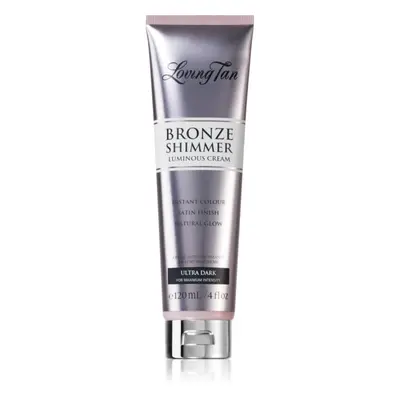 Loving Tan Bronze Shimmer samoopalovací krém odstín Ultra Dark 120 ml