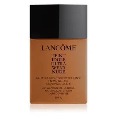 Lancôme Teint Idole Ultra Wear Nude lehký matující make-up odstín 11 Muscade 40 ml