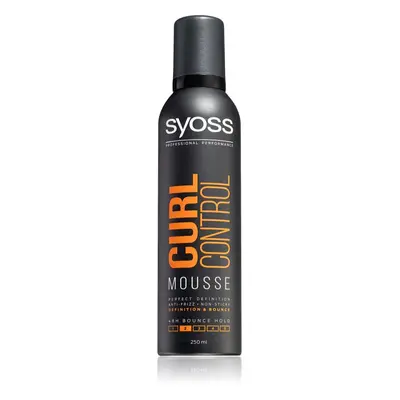 Syoss Curl Control pěnové tužidlo pro přirozenou fixaci 250 ml