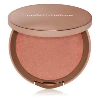 Nude by Nature Cashmere Pressed Blush pudrová tvářenka s vyživujícím účinkem odstín Desert Rose 