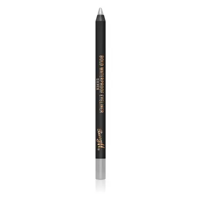 Barry M Bold Waterproof Eyeliner voděodolná tužka na oči odstín Silver 1,2 g