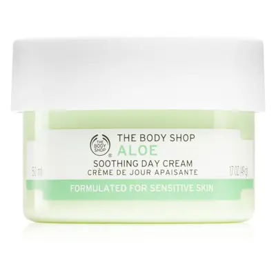 The Body Shop Aloe Soothing Day Cream zklidňující denní krém na obličej 50 ml