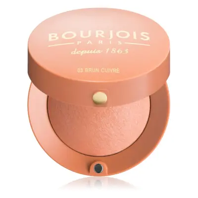 Bourjois Little Round Pot Blush tvářenka odstín 03 Brun Cuivre 2,5 g