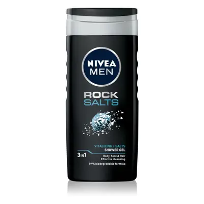 Nivea Men Rock Salt sprchový gel pro muže 250 ml