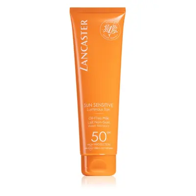 Lancaster Sun Sensitive oil-free opalovací mléko na tělo SPF 50 150 ml