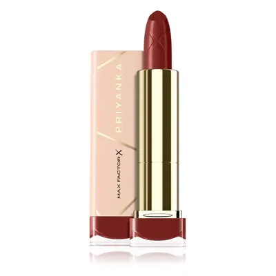 Max Factor x Priyanka Colour Elixir dlouhotrvající rtěnka s matným efektem odstín 82 Warm Sandal