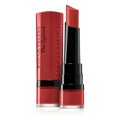 Bourjois Rouge Velvet The Lipstick matná rtěnka odstín 05 Brique-à-brac 2,4 g