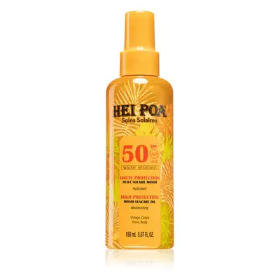 Hei Poa Monoi Suncare suchý olej na opalování SPF 50 150 ml