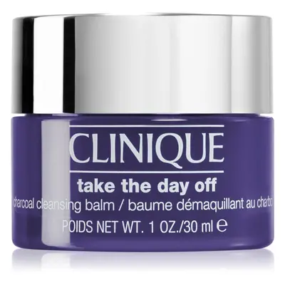 Clinique Take The Day Off™ Charcoal Detoxifying Cleansing Balm odličovací a čisticí balzám s akt