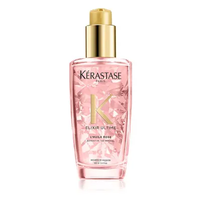 Kérastase Elixir Ultime L’Huile Rose hydratační regenerační olej pro barvené vlasy 100 ml