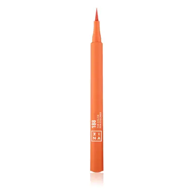 3INA The Color Pen Eyeliner oční linky ve fixu odstín 188 - Orange 1 ml