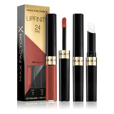 Max Factor Lipfinity Lip Colour dlouhotrvající rtěnka s balzámem odstín 130 Luscious 4,2 g