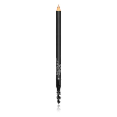 Gosh Eyebrow tužka na obočí s kartáčkem odstín 01 Brown 1.2 g