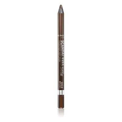 Rimmel ScandalEyes Waterproof Kohl Kajal voděodolná tužka na oči odstín 003 Brown 1,3 g