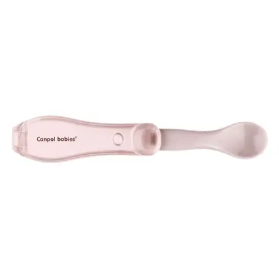 Canpol babies Travel Spoon skládací cestovní lžička Pink 1 ks