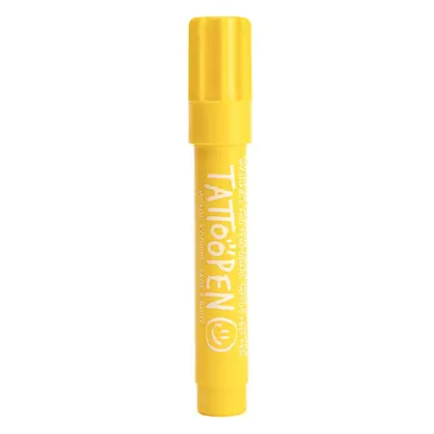 Nailmatic Tattoo Pen tetovací pero na obličej a tělo Yellow 1 ks