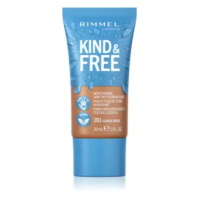 Rimmel Kind & Free lehký hydratační make-up odstín 201 Classic Beige 30 ml