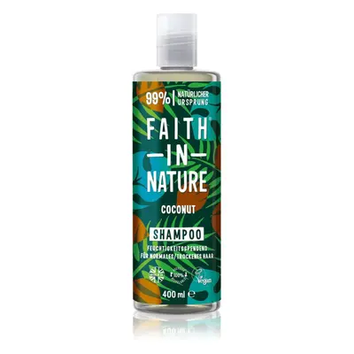 Faith In Nature Coconut hydratační šampon pro normální až suché vlasy 400 ml