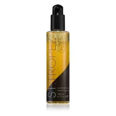 St.Tropez Self Tan Luxe Body Serum sérum se samoopalovacím účinkem 200 ml