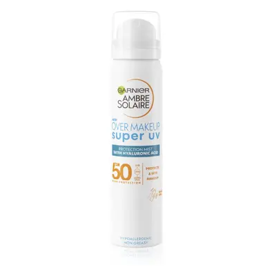 Garnier Ambre Solaire Super UV pleťová mlha s vysokou UV ochranou SPF 50 75 ml