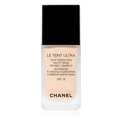 Chanel Le Teint Ultra dlouhotrvající matující make-up SPF 15 odstín 22 Beige Rosé 30 ml