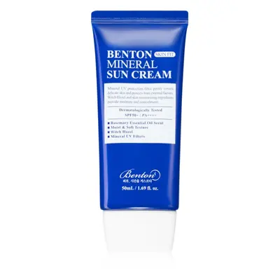 Benton Skin Fit Mineral minerální opalovací fluid na obličej SPF 50+ 50 ml