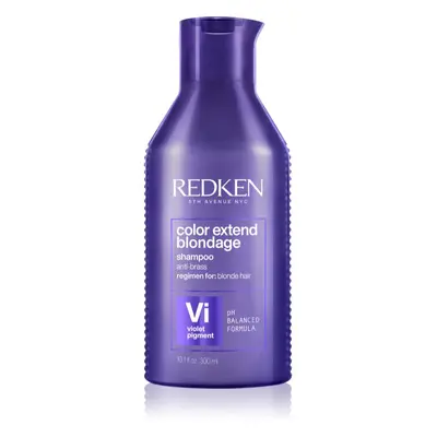 Redken Color Extend Blondage fialový šampon neutralizující žluté tóny 300 ml