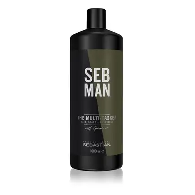 Sebastian Professional SEB MAN The Multi-tasker šampon na vlasy, vousy a tělo 1000 ml