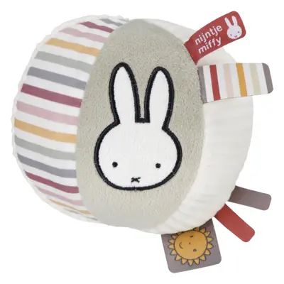 Little Dutch Ball Miffy Fluffy Pink aktivity hračka 1 ks